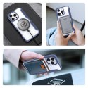 Etui Dux Ducis Skin X Pro na iPhone 16 Pro Max z MagSafe i klapką - niebieskie