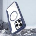 Etui Dux Ducis Skin X Pro na iPhone 16 Pro Max z MagSafe i klapką - niebieskie