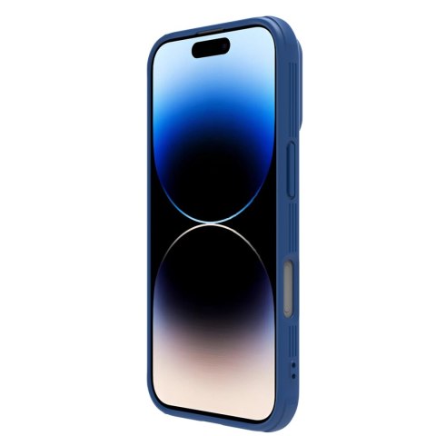 Etui Nillkin CamShield Pro Magnetic Case na iPhone 16 - niebieskie Etui Nillkin CamShield Pro Magnetic Case na iPhone 16 - niebieskie
