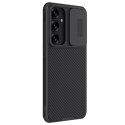 Etui Nillkin CamShield Pro na Samsung S25+ z osłoną na aparat - czarne