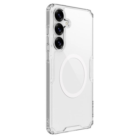 Etui Nillkin Nature TPU Pro Magnetic Case z MagSafe na Samsung S25 - białe Etui Nillkin Nature TPU Pro Magnetic Case z MagSafe na Samsung S25 - białe