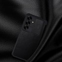 Etui Nillkin Qin Pro na Samsung Galaxy S25 z klapką i osłoną aparatu - czarne