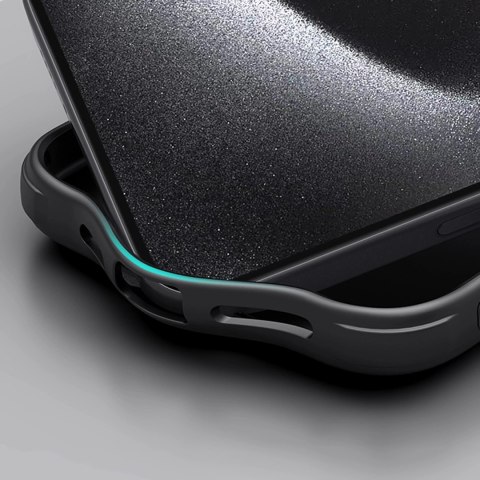 Etui Nillkin Super Frosted Shield Pro na iPhone 16 Pro - czarne Etui Nillkin Super Frosted Shield Pro na iPhone 16 Pro - czarne