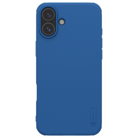Etui Nillkin Super Frosted Shield Pro na iPhone 16 - niebieskie Etui Nillkin Super Frosted Shield Pro na iPhone 16 - niebieskie