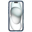 Etui Nillkin Super Frosted Shield Pro na iPhone 16 - niebieskie