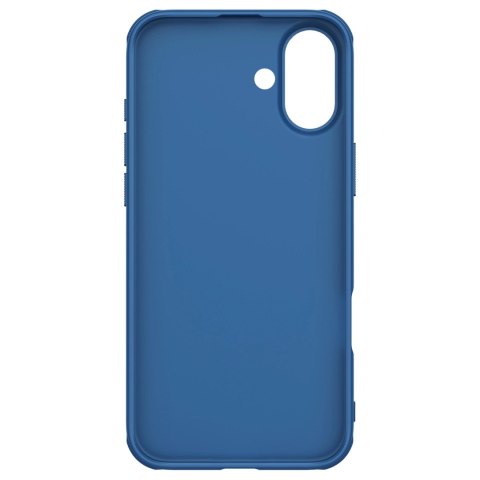 Etui Nillkin Super Frosted Shield Pro na iPhone 16 - niebieskie Etui Nillkin Super Frosted Shield Pro na iPhone 16 - niebieskie