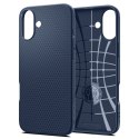 Etui Spigen Liquid Air na iPhone 16 Plus - niebieskie