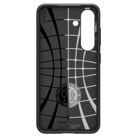 Etui Spigen Liquid Air na Samsung Galaxy S25+ - czarne-matowe Etui Spigen Liquid Air na Samsung Galaxy S25+ - czarne-matowe