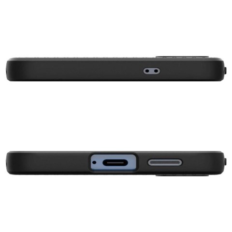 Etui Spigen Liquid Air na Samsung Galaxy S25+ - czarne-matowe Etui Spigen Liquid Air na Samsung Galaxy S25+ - czarne-matowe