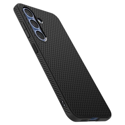 Etui Spigen Liquid Air na Samsung Galaxy S25+ - czarne-matowe Etui Spigen Liquid Air na Samsung Galaxy S25+ - czarne-matowe