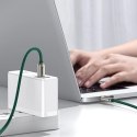 Kabel Baseus CATSK-B06 USB-C - USB-C PD 100W 5A 480Mb/s 1m - zielony