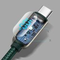 Kabel Baseus CATSK-B06 USB-C - USB-C PD 100W 5A 480Mb/s 1m - zielony