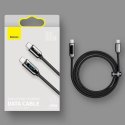 Kabel Baseus CATSK-B06 USB-C - USB-C PD 100W 5A 480Mb/s 1m - zielony