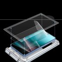 Szkło hybrydowe Spigen ELITE SHIELD EZ FIT na Samsung Galaxy S25 - przezroczyste