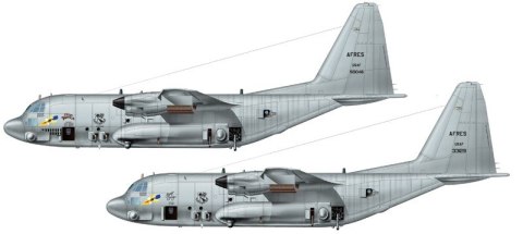 Model plastikowy Lockheed Martin AC-130H Spectre Model plastikowy Lockheed Martin AC-130H Spectre