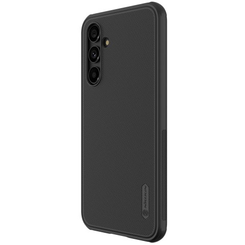 Nillkin Super Frosted Shield Pro etui do Samsung Galaxy A54 5G pancerny pokrowiec + podstawka na telefon czarne Nillkin Super Frosted Shield Pro etui do Samsung Galaxy A54 5G pancerny pokrowiec + podstawka na telefon czarne
