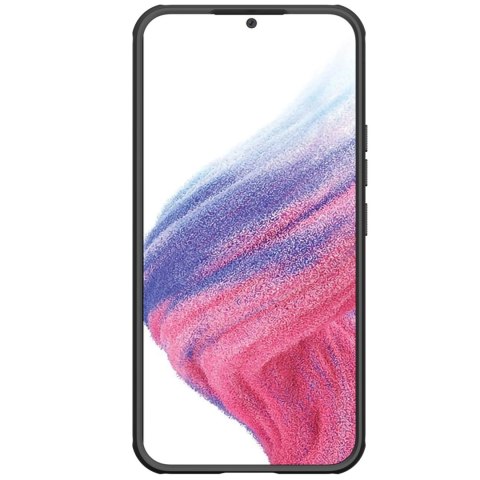 Nillkin Super Frosted Shield Pro etui do Samsung Galaxy A54 5G pancerny pokrowiec + podstawka na telefon czarne Nillkin Super Frosted Shield Pro etui do Samsung Galaxy A54 5G pancerny pokrowiec + podstawka na telefon czarne