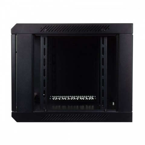 Szafa wisząca jednosekcyjna 19" 6U 368/600/450mm, drzwi szklane, czarna (RAL 9004) Szafa wisząca jednosekcyjna 19" 6U 368/600/450mm, drzwi szklane, czarna (RAL 9004)