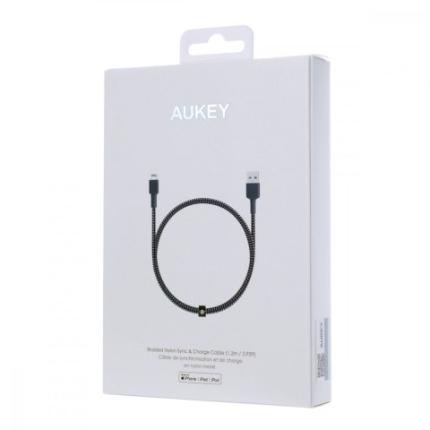 CB-BAL3 wzmocniony nylonowy kabel Quick Charge Lightning-USB | 1.2m | certyfikat MFi Apple CB-BAL3 wzmocniony nylonowy kabel Quick Charge Lightning-USB | 1.2m | certyfikat MFi Apple