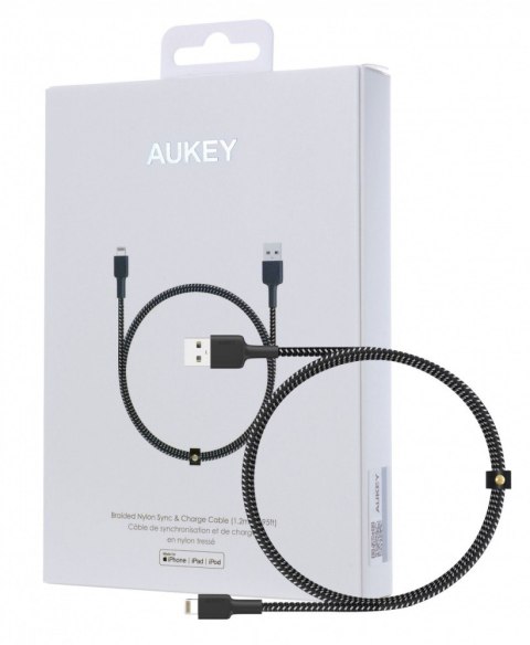 CB-BAL3 wzmocniony nylonowy kabel Quick Charge Lightning-USB | 1.2m | certyfikat MFi Apple CB-BAL3 wzmocniony nylonowy kabel Quick Charge Lightning-USB | 1.2m | certyfikat MFi Apple