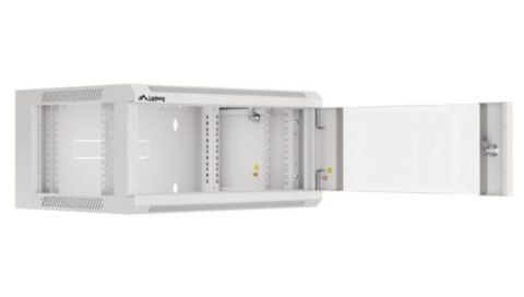 Szafa instalacyjna RACK wisząca 19 cali 4U 450 szara WFFA-5404-10S Szafa instalacyjna RACK wisząca 19 cali 4U 450 szara WFFA-5404-10S