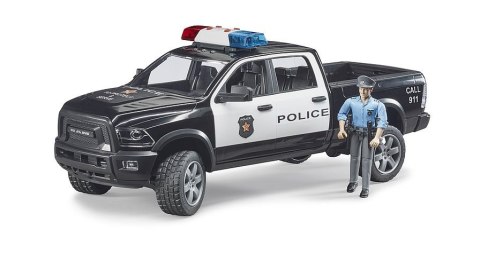 Auto Dodge RAM 2500 Policja z figurką Auto Dodge RAM 2500 Policja z figurką