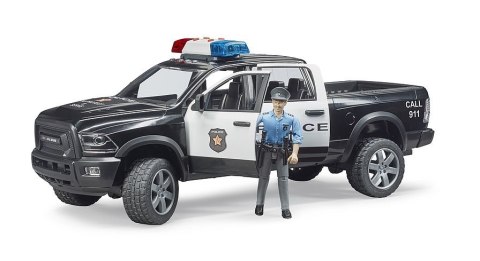 Auto Dodge RAM 2500 Policja z figurką Auto Dodge RAM 2500 Policja z figurką