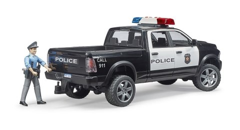Auto Dodge RAM 2500 Policja z figurką Auto Dodge RAM 2500 Policja z figurką