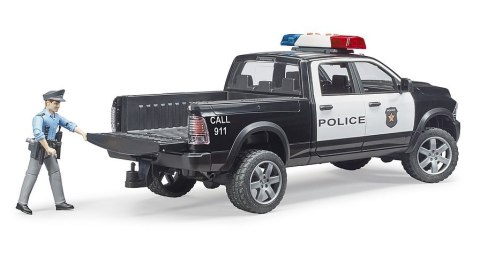 Auto Dodge RAM 2500 Policja z figurką Auto Dodge RAM 2500 Policja z figurką