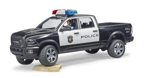 Auto Dodge RAM 2500 Policja z figurką Auto Dodge RAM 2500 Policja z figurką