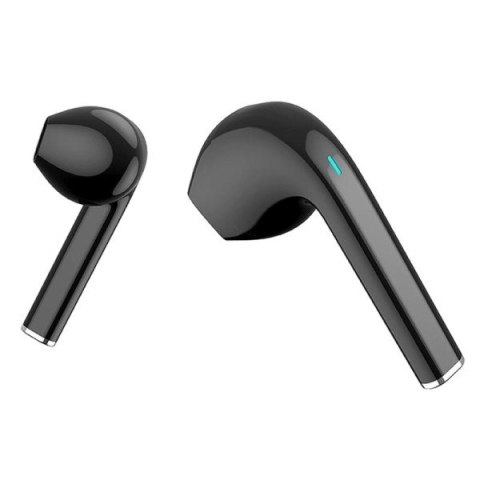 Słuchawki Bluetooth T28 TWS+stacja dokująca Czarne Słuchawki Bluetooth T28 TWS+stacja dokująca Czarne