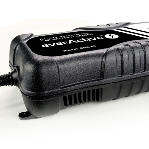 Prostownik samochodowy do akumulatora 12V/24V automatyczny CBC10 Prostownik samochodowy do akumulatora 12V/24V automatyczny CBC10