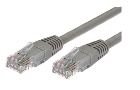 Kabel Patchcord miedziany kat.6 RJ45 UTP 2m. czarny - paczka 10 sztuk