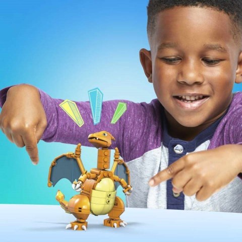 Klocki Mega Charizard Pokemon do zbudowania GWY77 Klocki Mega Charizard Pokemon do zbudowania GWY77
