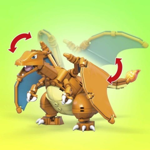 Klocki Mega Charizard Pokemon do zbudowania GWY77 Klocki Mega Charizard Pokemon do zbudowania GWY77