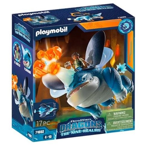 Zestaw z figurkami Dragons 71082 Plowhorn & D'Angelo Zestaw z figurkami Dragons 71082 Plowhorn & D'Angelo