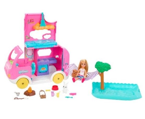 Zestaw BARBIE Kamper Chelsea Zestaw BARBIE Kamper Chelsea