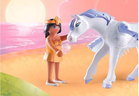 Zestaw z figurkami Princess Magic 71361 Niebiański pegaz z tęczą Zestaw z figurkami Princess Magic 71361 Niebiański pegaz z tęczą