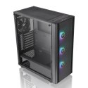 Obudowa - V250 Air Tempered Glass 3x12cm ARGB + 12cm - Blac