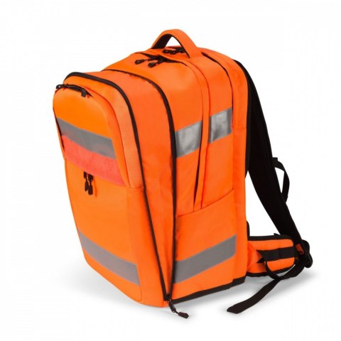 Plecak na laptopa 17.3 cali HI-VIS 32-38l pomarańczowy Plecak na laptopa 17.3 cali HI-VIS 32-38l pomarańczowy