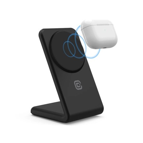 Ładowarka bezprzewodowa 2w1 z MagSafe do iPhone i AirPods Ładowarka bezprzewodowa 2w1 z MagSafe do iPhone i AirPods