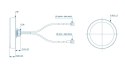 Antenna Combo Mimo Mobile Roof SMA Male IP65 PR1KCL25