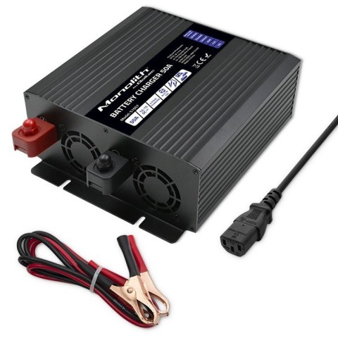 Inteligentna ładowarka do akumulatorów LiFePO4 AGM GEL SLA | 50A | 12V Inteligentna ładowarka do akumulatorów LiFePO4 AGM GEL SLA | 50A | 12V