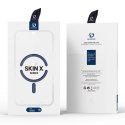 Etui Dux Ducis Skin X Pro na Samsung Galaxy S24 Ultra z MagSafe i klapką - niebieskie