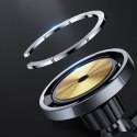 Joyroom samochodowy uchwyt magnetyczny bezprzewodowa indukcyjna ładowarka Qi 15 W (kompatybilna z MagSafe do iPhone) czarny (JR-