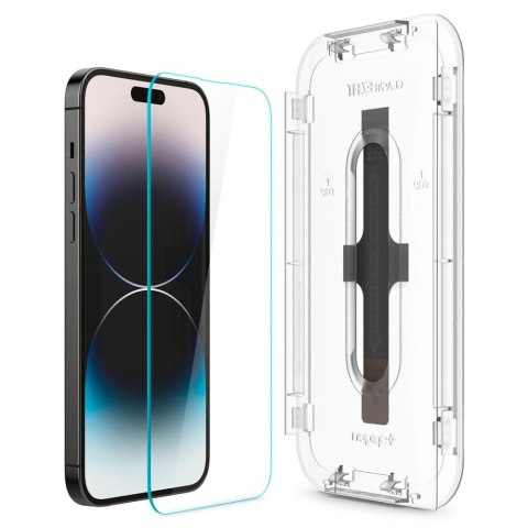 Szkło hartowane Spigen Glas.tR EZ Fit na iPhone 14 Pro Max - 2 szt. Szkło hartowane Spigen Glas.tR EZ Fit na iPhone 14 Pro Max - 2 szt.