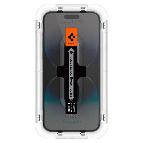 Szkło hartowane Spigen Glas.tR EZ Fit na iPhone 14 Pro Max - 2 szt. Szkło hartowane Spigen Glas.tR EZ Fit na iPhone 14 Pro Max - 2 szt.