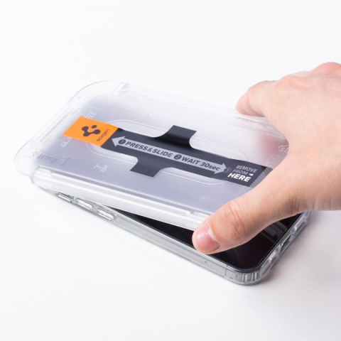 Szkło hartowane Spigen Glas.tR EZ Fit na iPhone 14 Pro Max - 2 szt. Szkło hartowane Spigen Glas.tR EZ Fit na iPhone 14 Pro Max - 2 szt.