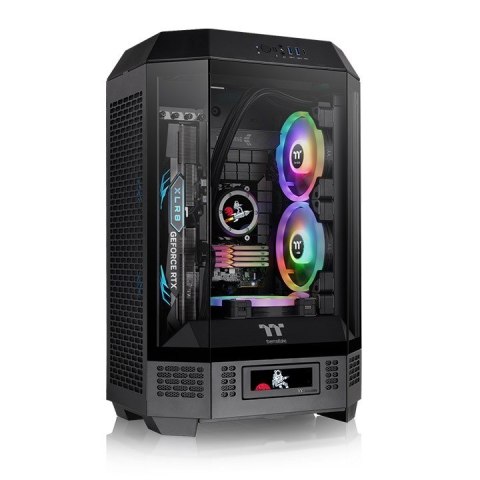 Obudowa - The Tower 300 Tempered Glass x 3, CT140 Fan x 2 Czarna Obudowa - The Tower 300 Tempered Glass x 3, CT140 Fan x 2 Czarna