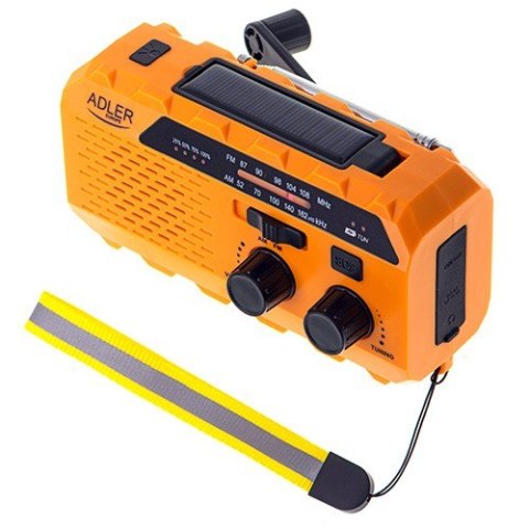 Radio solarne z korbką ręczną AD1197 Radio solarne z korbką ręczną AD1197